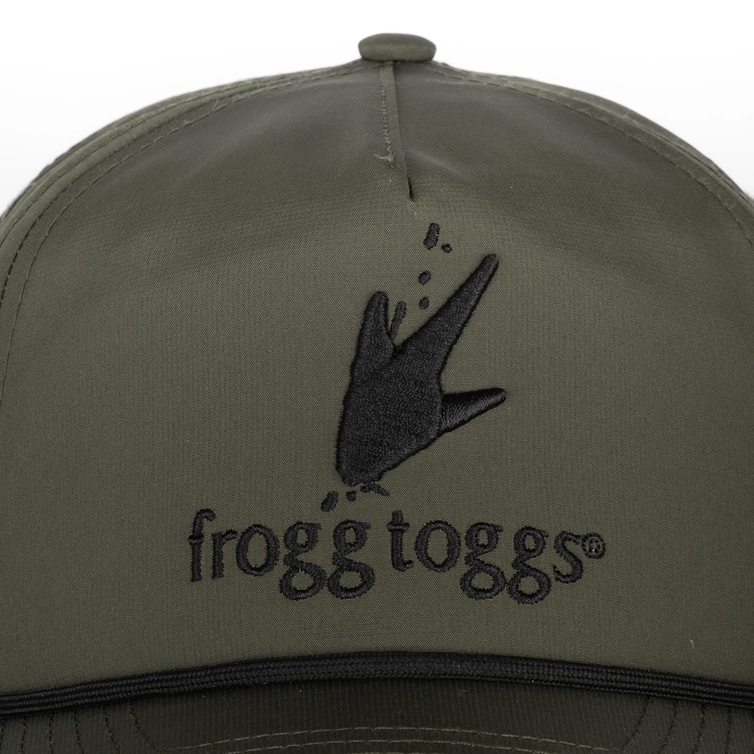 5-Panel Ripstop Performance Snapback | Faded Olive | One Size - Image 3