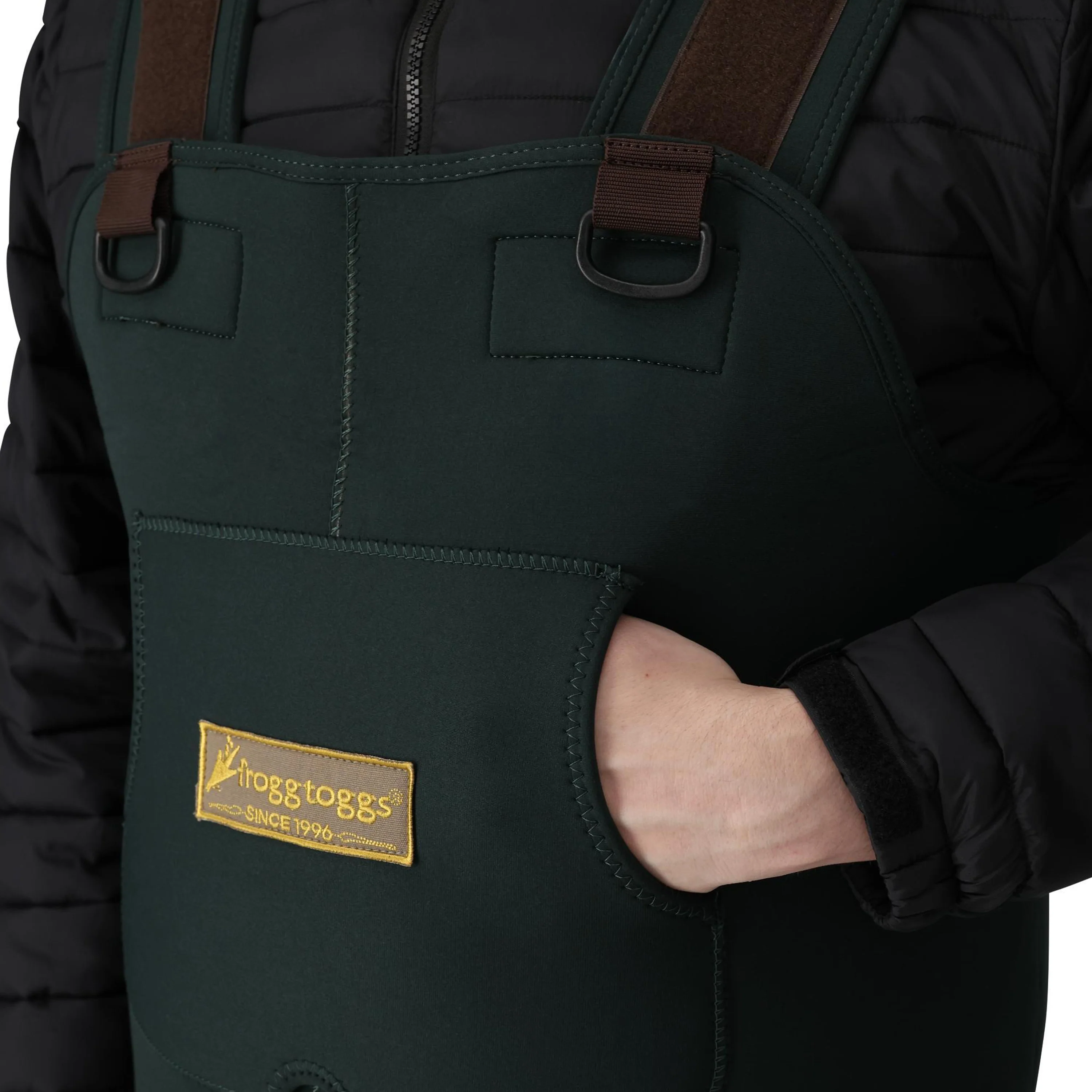 Frogg Toggs® Men's Amphib Neoprene Felt Bootfoot Chest Wader - Image 5