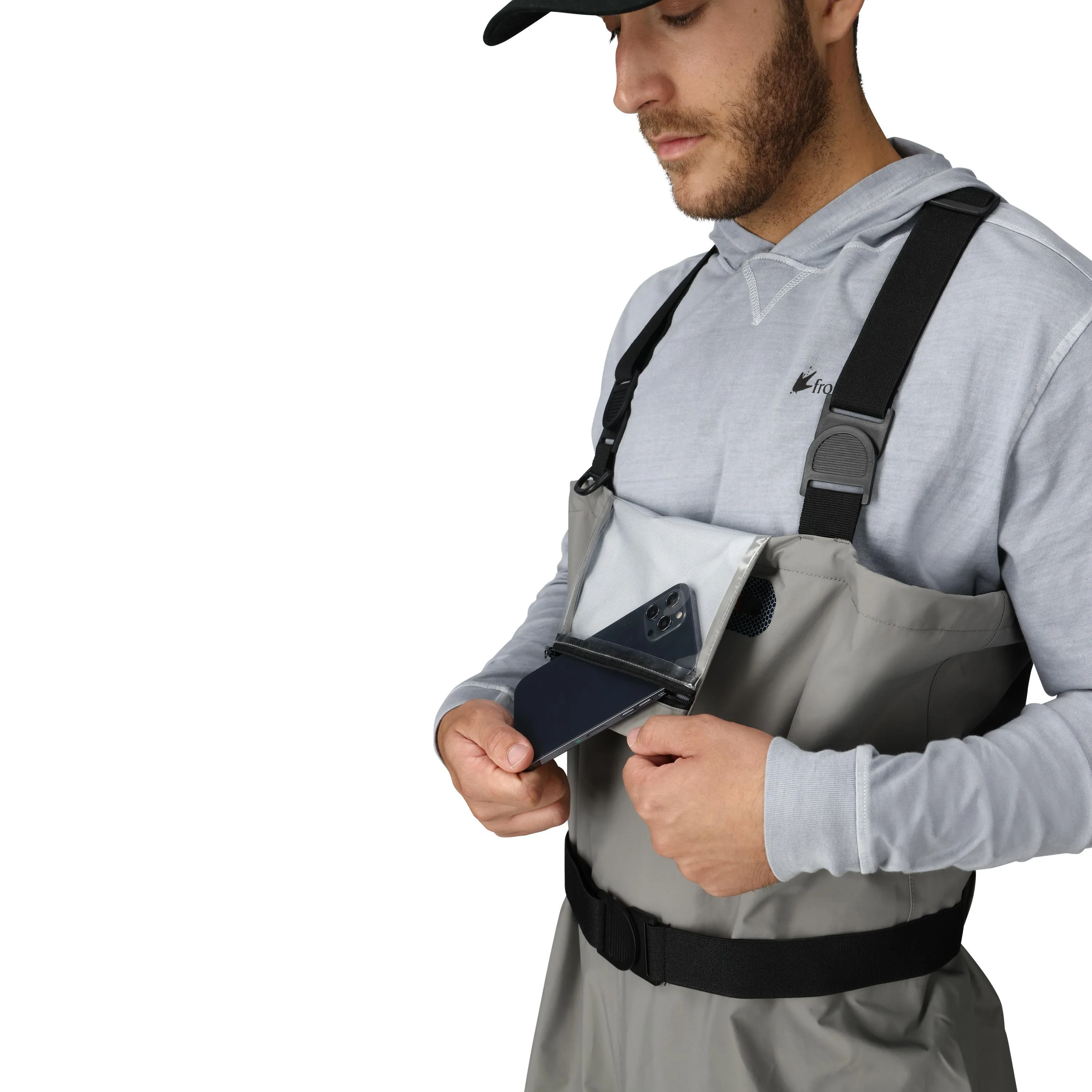 Frogg Toggs® Men's Canyon II Breathable Stockingfoot Chest Wader - Image 5