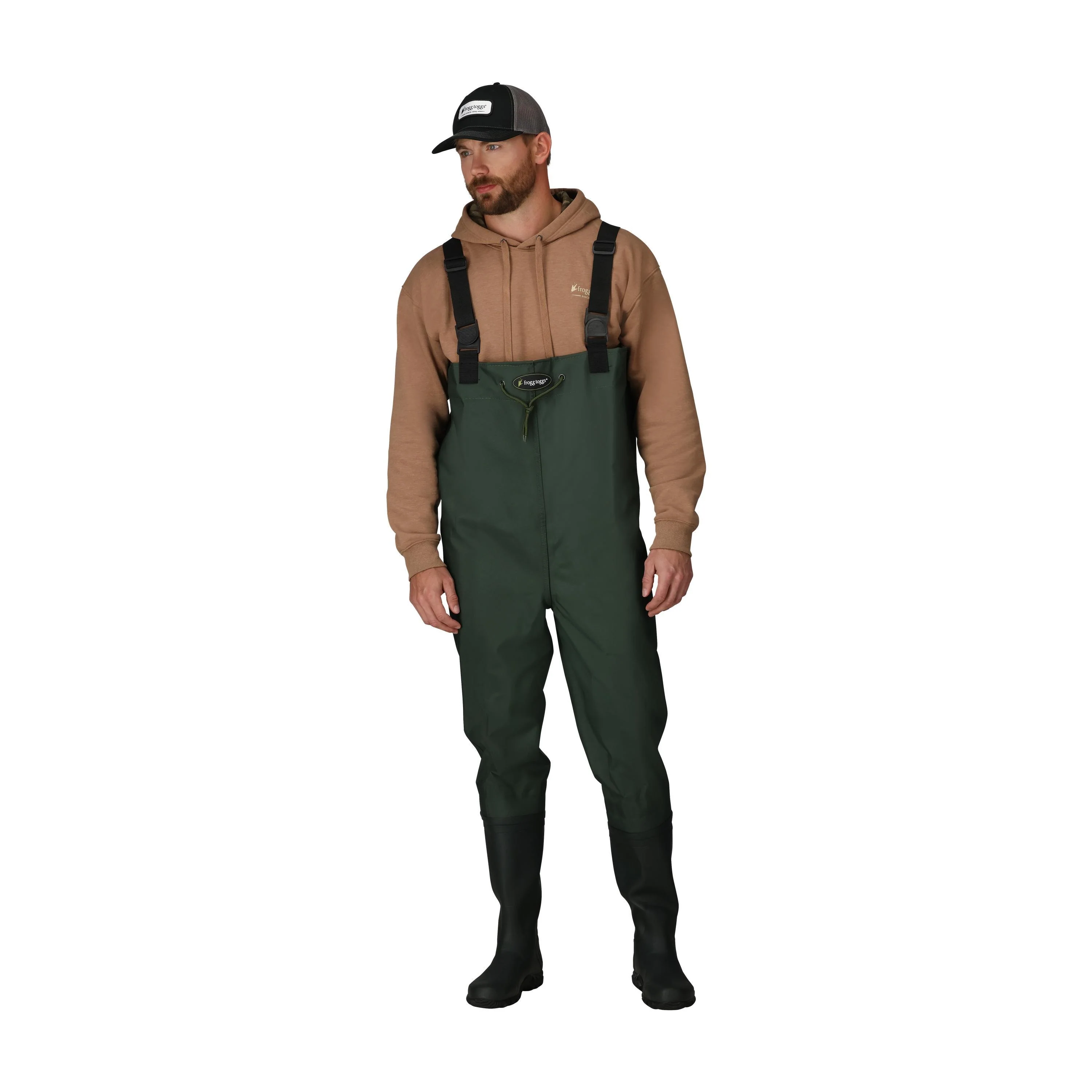 Frogg Toggs® Men's Cascades® 2-Ply Bootfoot Poly/Rubber Cleated Chest Wader - Image 2