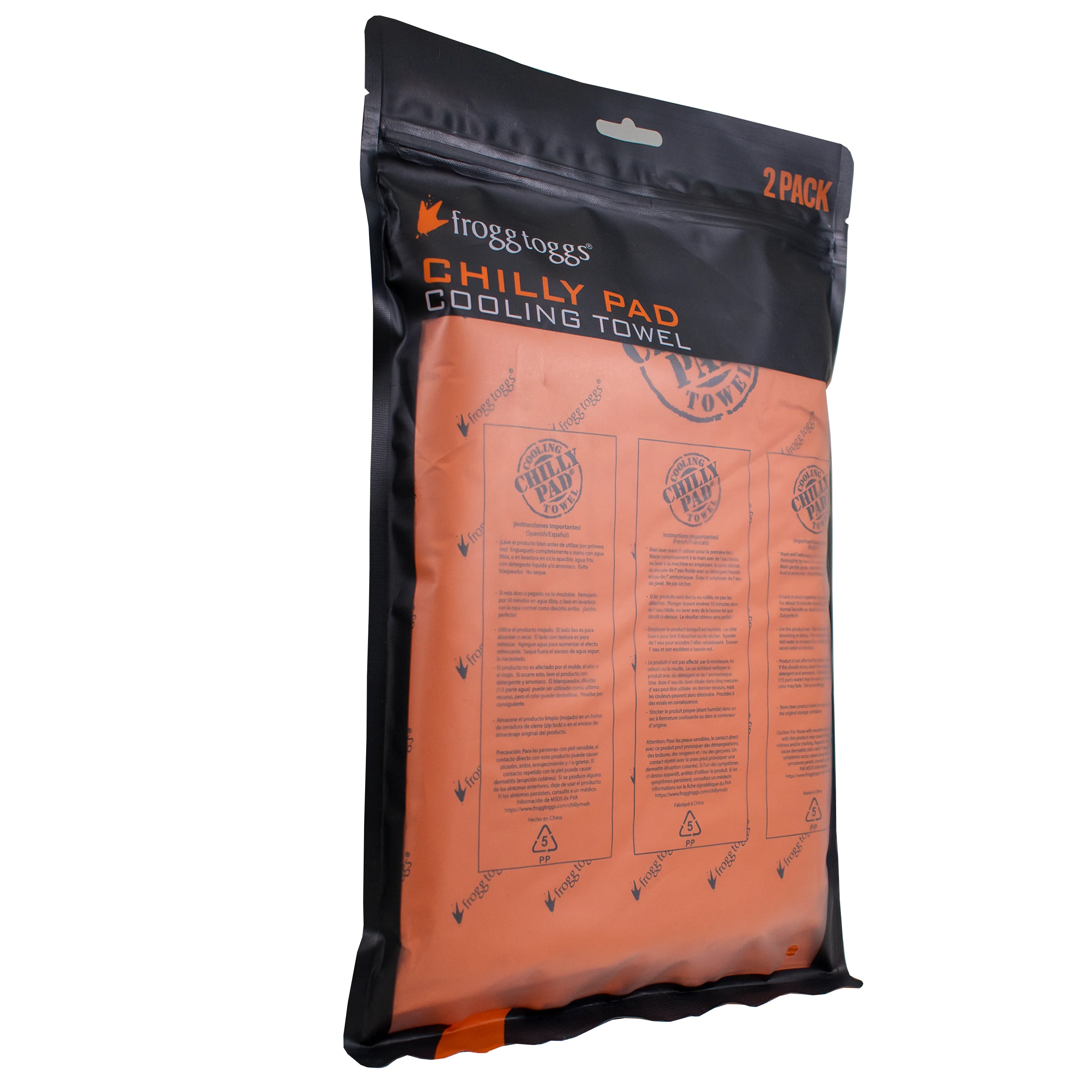 Frogg Toggs® Chilly Pad® 2-Towel Flat Pack - Image 3