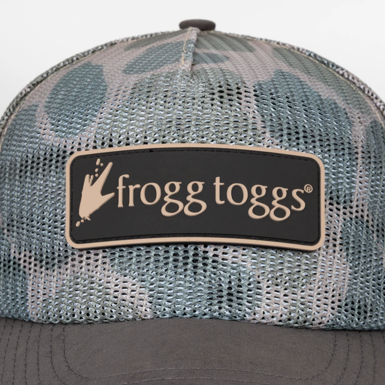 Frogg Toggs® All-Mesh Semi-Curved Snapback Cap | Classic Duck Camo | One Size - Image 3