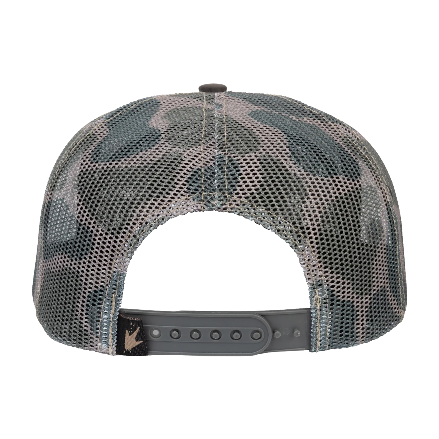 Frogg Toggs® All-Mesh Semi-Curved Snapback Cap | Classic Duck Camo | One Size - Image 5