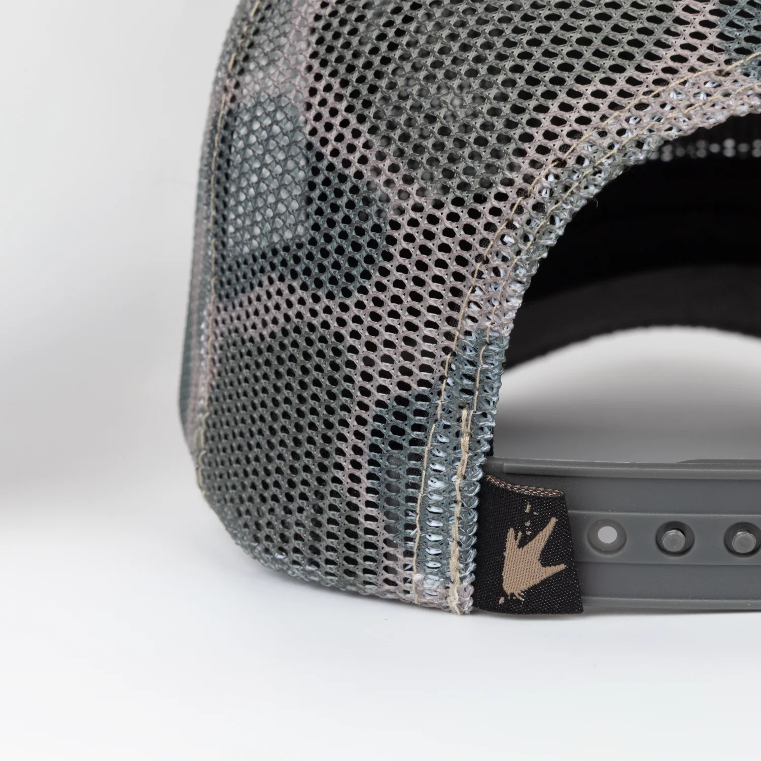 Frogg Toggs® All-Mesh Semi-Curved Snapback Cap | Classic Duck Camo | One Size - Image 6