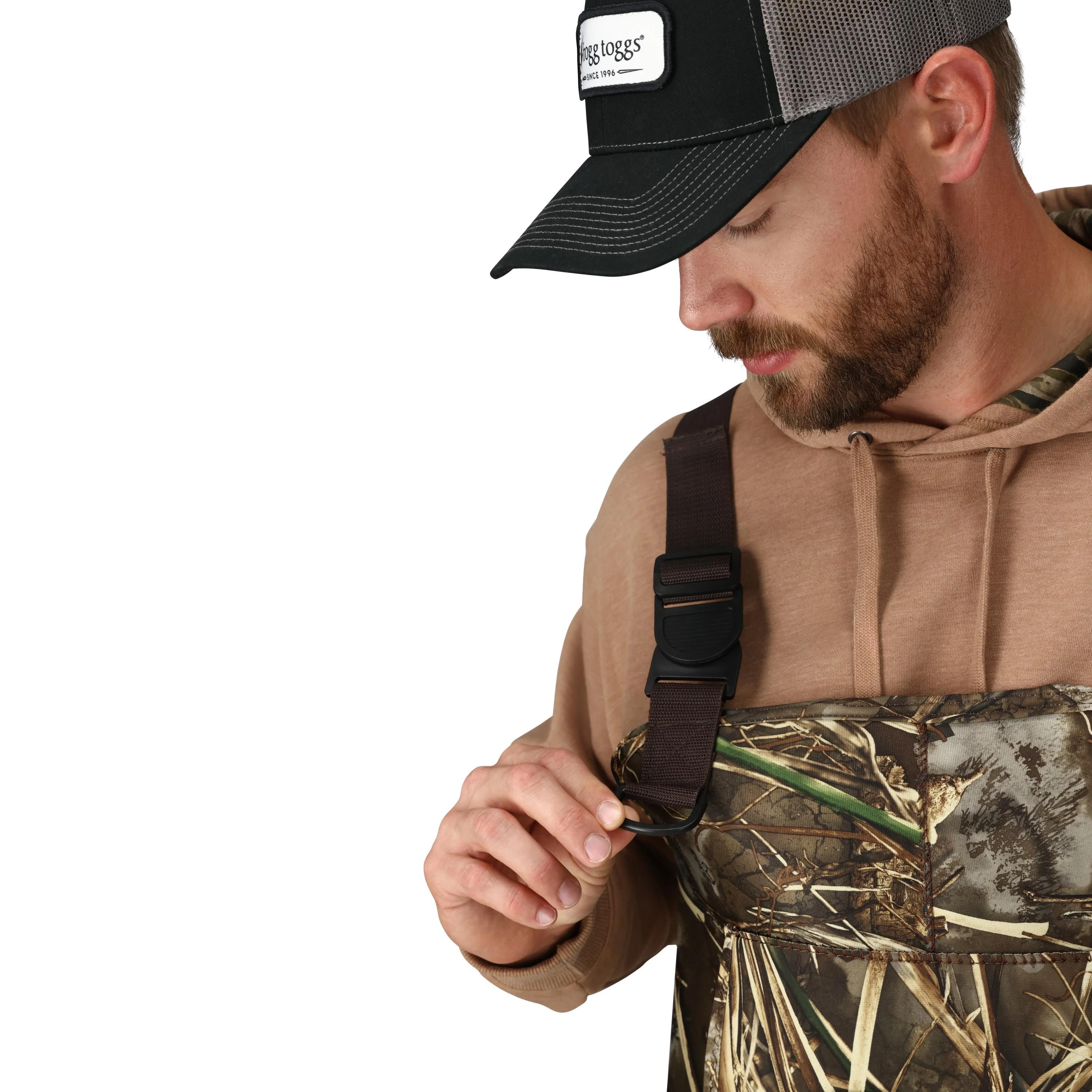 Frogg Toggs® Men's Amphib 3.5mm Neoprene Bootfoot Wader in Realtree Max-7 - Image 6