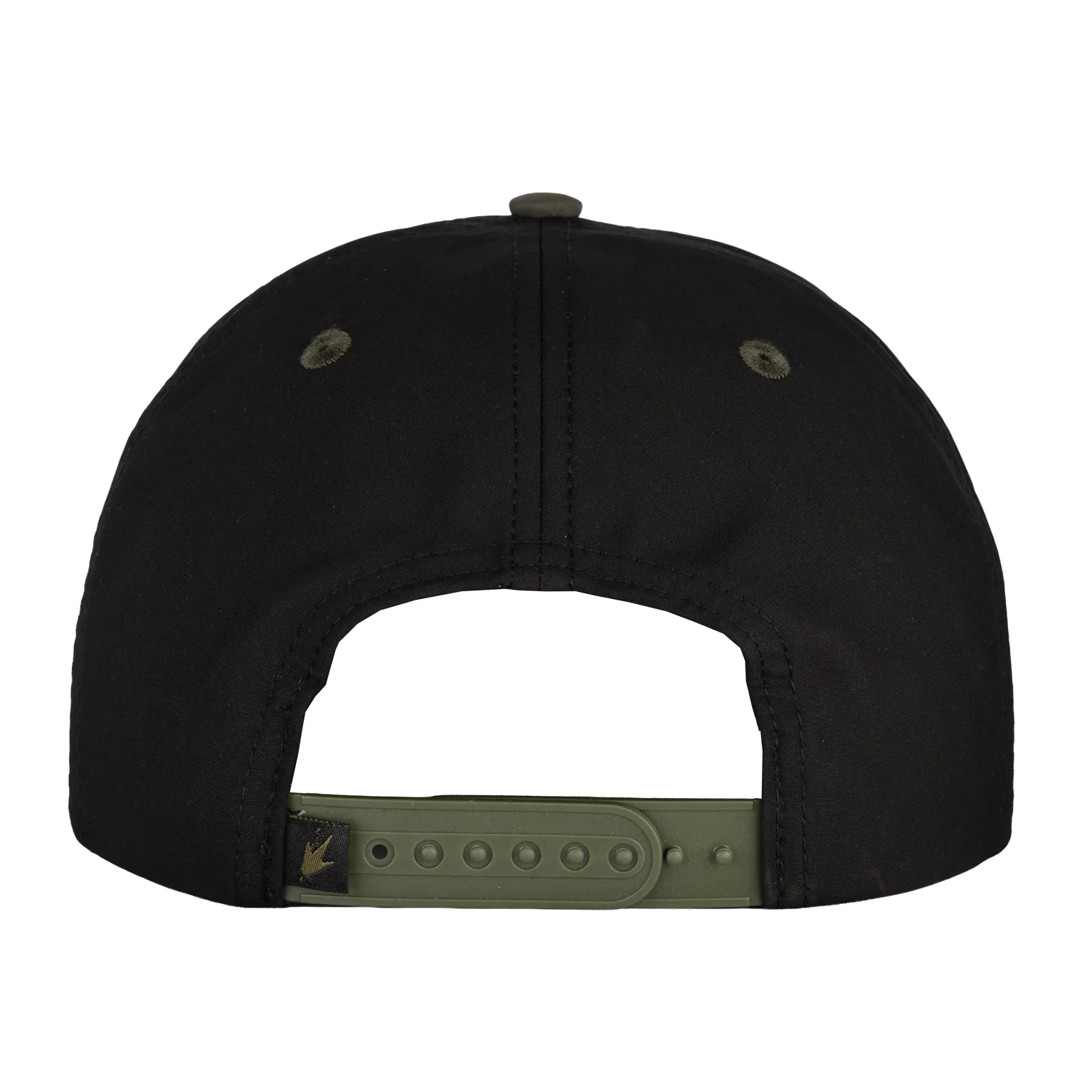 Rain or Shine Two-Tone 5 Panel Performance | Black/ Faded Olive | One Size - Image 5