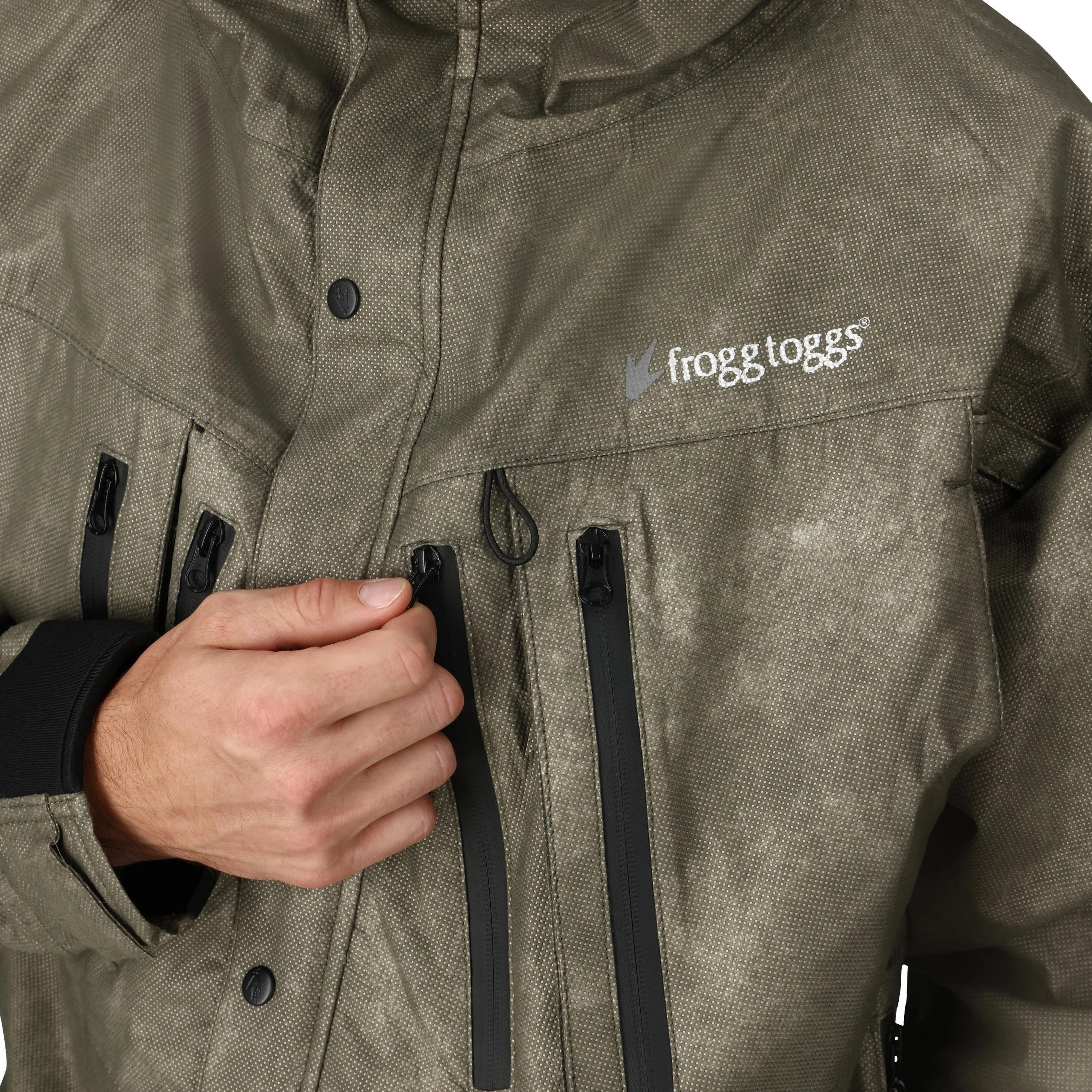 Frogg Toggs® Tekk Toad Breathable Waterproof Wading Jacket - Image 6